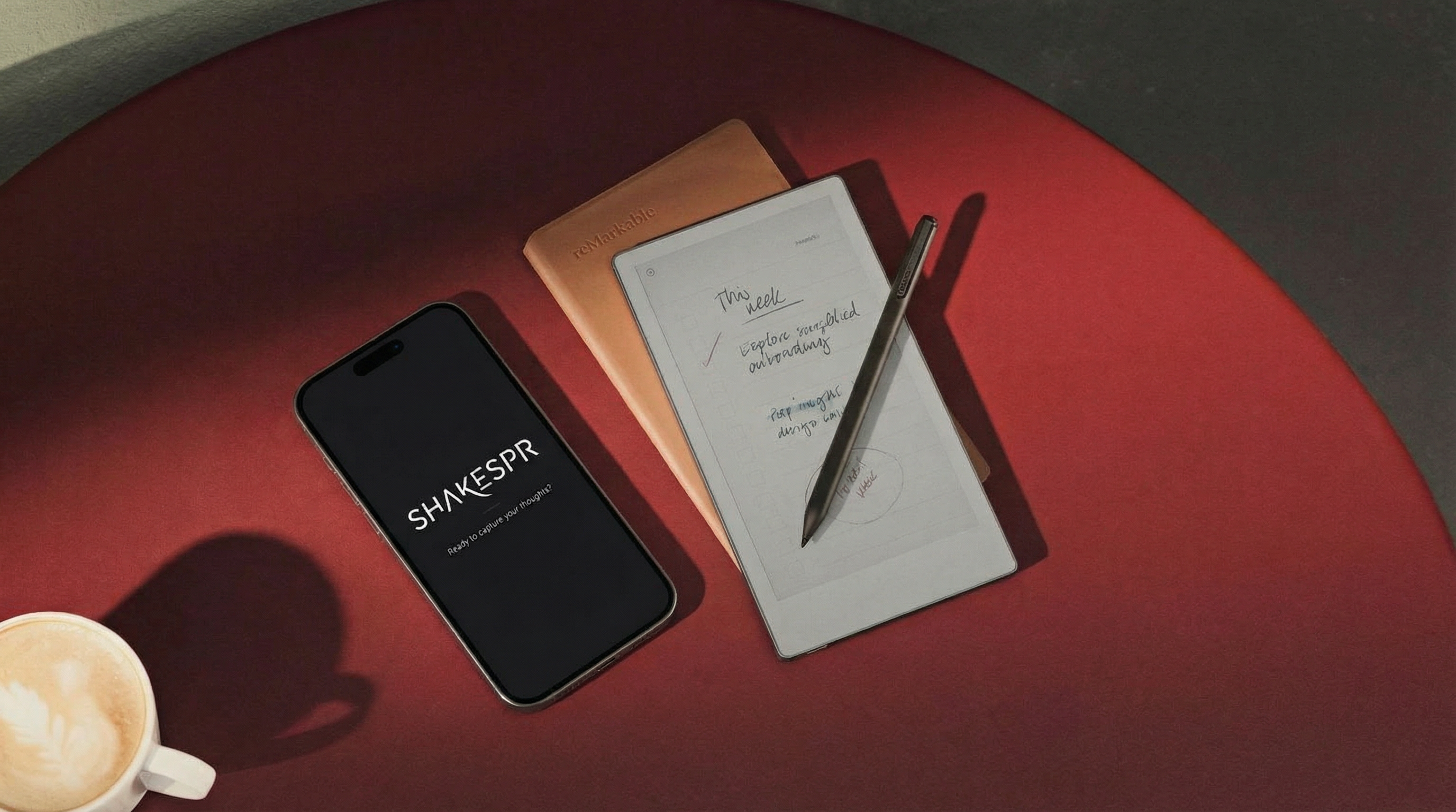 Import from your writing tablet