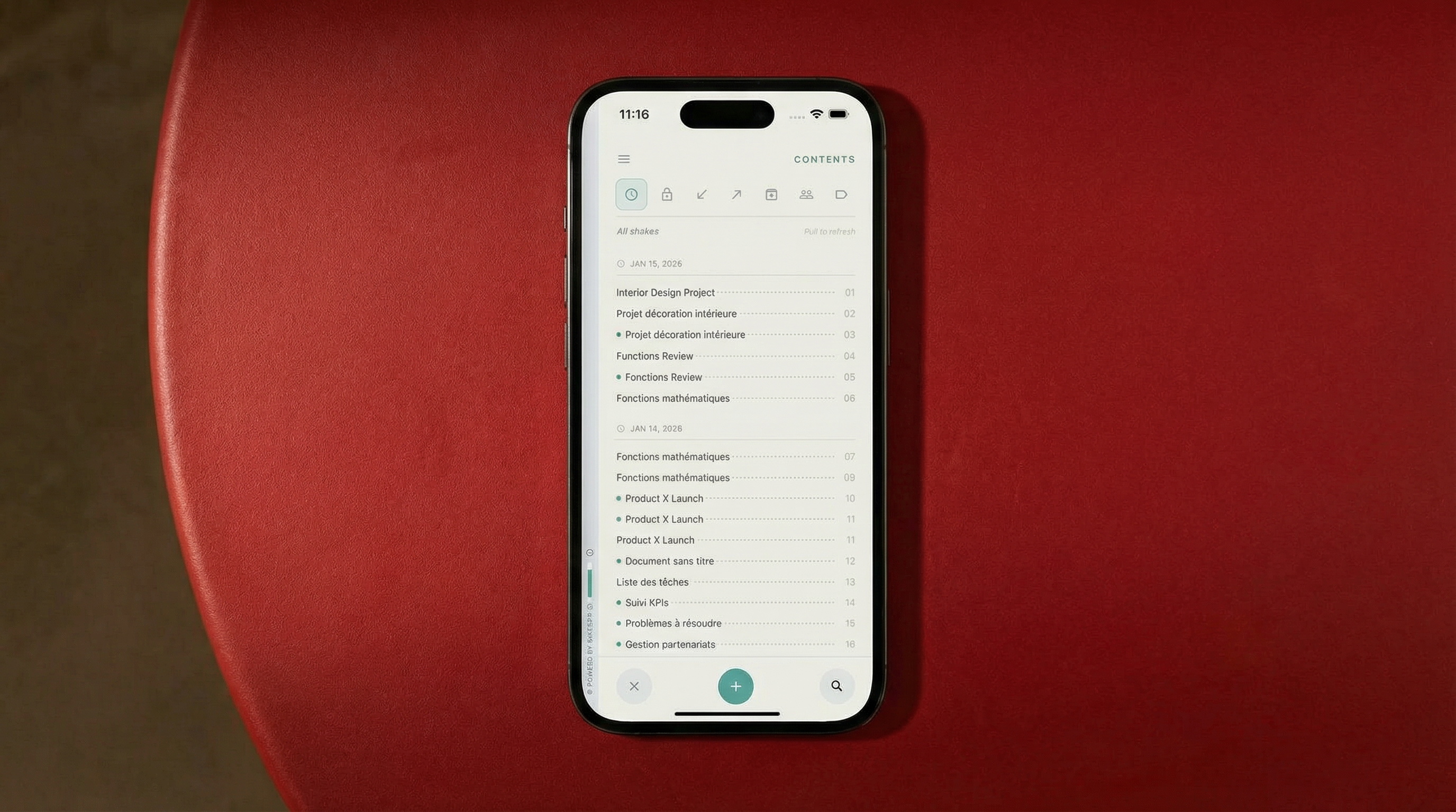 No note-taking apps or tablets?
